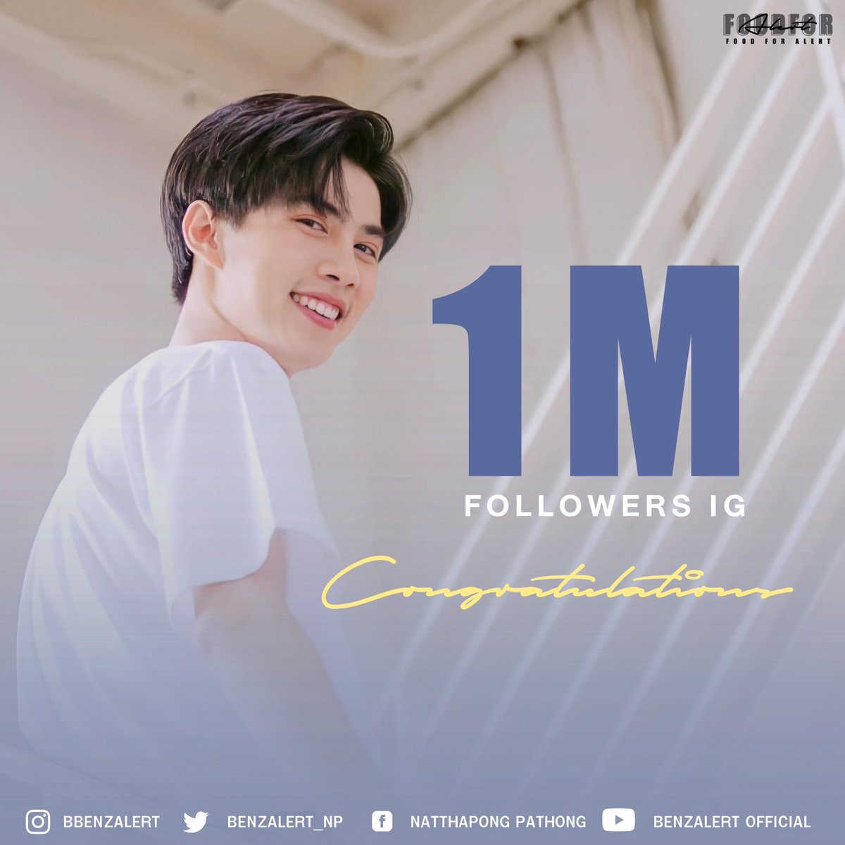 FoodForalert's tweet photo. ทางบ้าน #ขันโตกของเบ้นซ์อเลิ๊ต ขอแสดงความยินดีกับ #1MForeverLuvAlert  ของ @Benzalert_np ด้วยนะค้าบขอให้ทุกๆการเติบโตของ #BENZALERT มีคนรักและเอ็นดูตลอดไปเลยนะค้าบ #แบตเตอรี่ของอเลิ๊ต https://t.co/trqW7Anpry