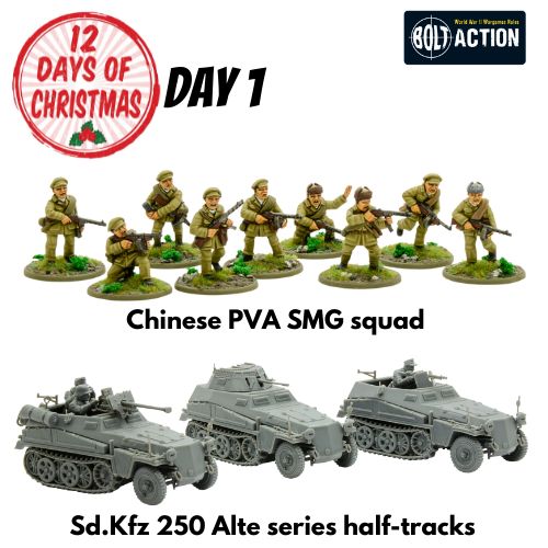 WarlordGames's tweet photo. WHATS COMING THIS YEAR!
Over the next 12 days we are going to be showing you some of the things we've got instore for 2022!
Since yesterday as I was eating my own body weight in Christmas dinner and gluing my new toys together I missed our first day (Sorry!) so here it is! https://t.co/ODflJrsZXC