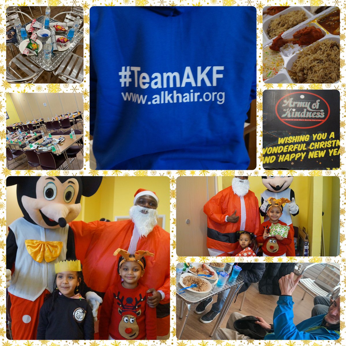 ArmyOfKindness2's tweet photo. Wow ! 7th Annual Xmas Feed @ St Andrews Church,over 150 ppl served, 300+ meals to sheltered homes &amp; hostels. Great to see families together after 19 mths  celebrating safely in family bubbles. Massive thanks @AlKhairUK main sponsors &amp; all other donors. Super Volunteers (AOK) 👏🏻 https://t.co/8XV49qG8kV
