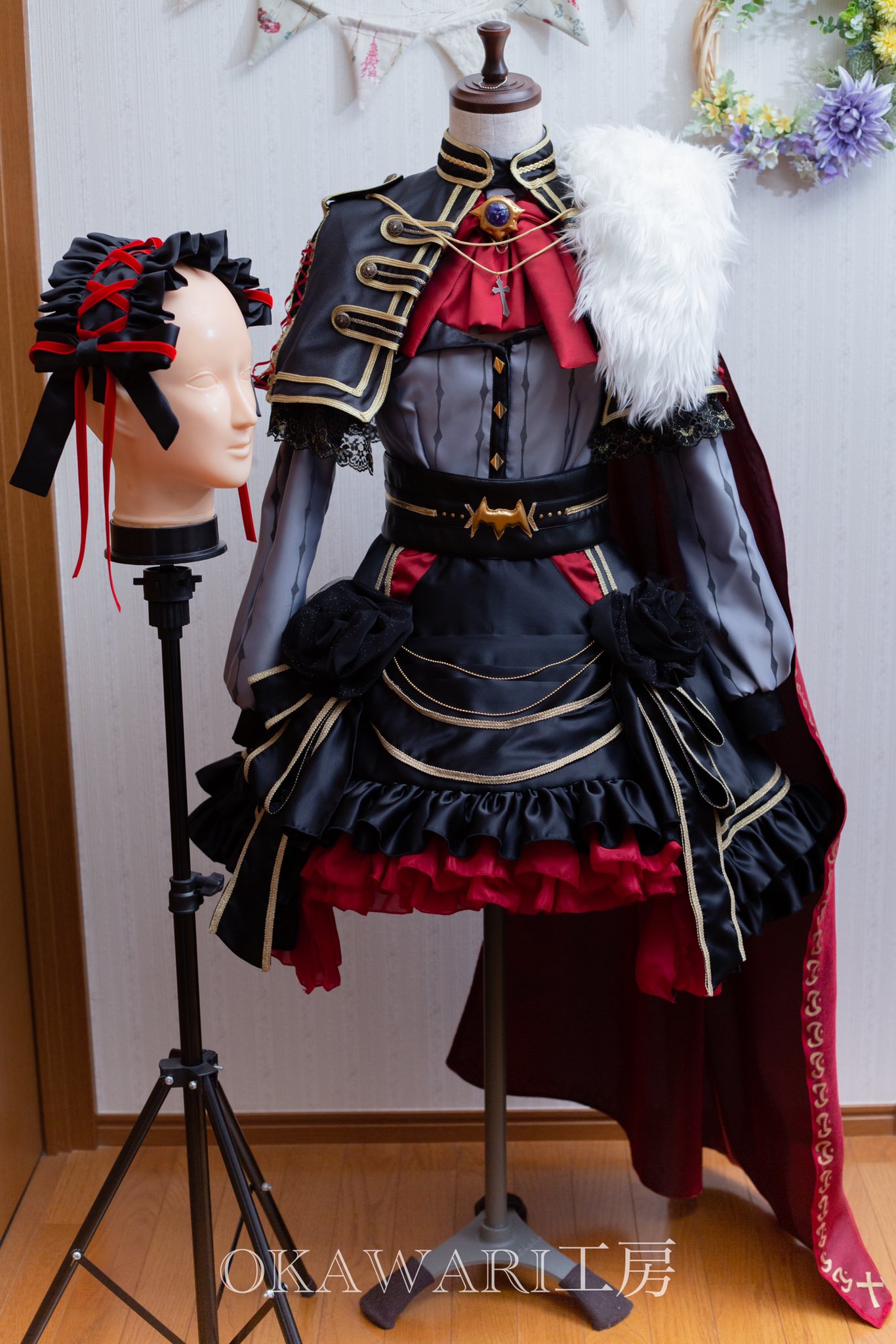 葛葉 サーニャ コスプレ 衣装XL ウィッグ セット-