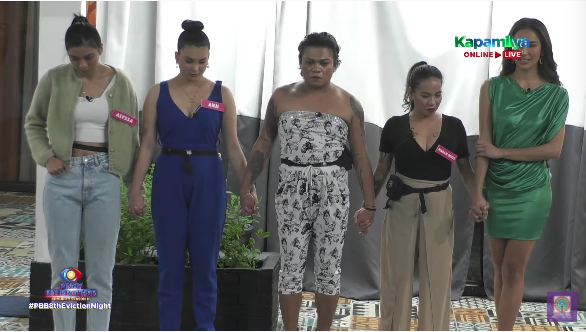 PBBabscbn's tweet photo. Congratulations, CELEBRITY KUMUNITY FINAL 5! #PBB8thEvictionNight https://t.co/hnRC8kimY5