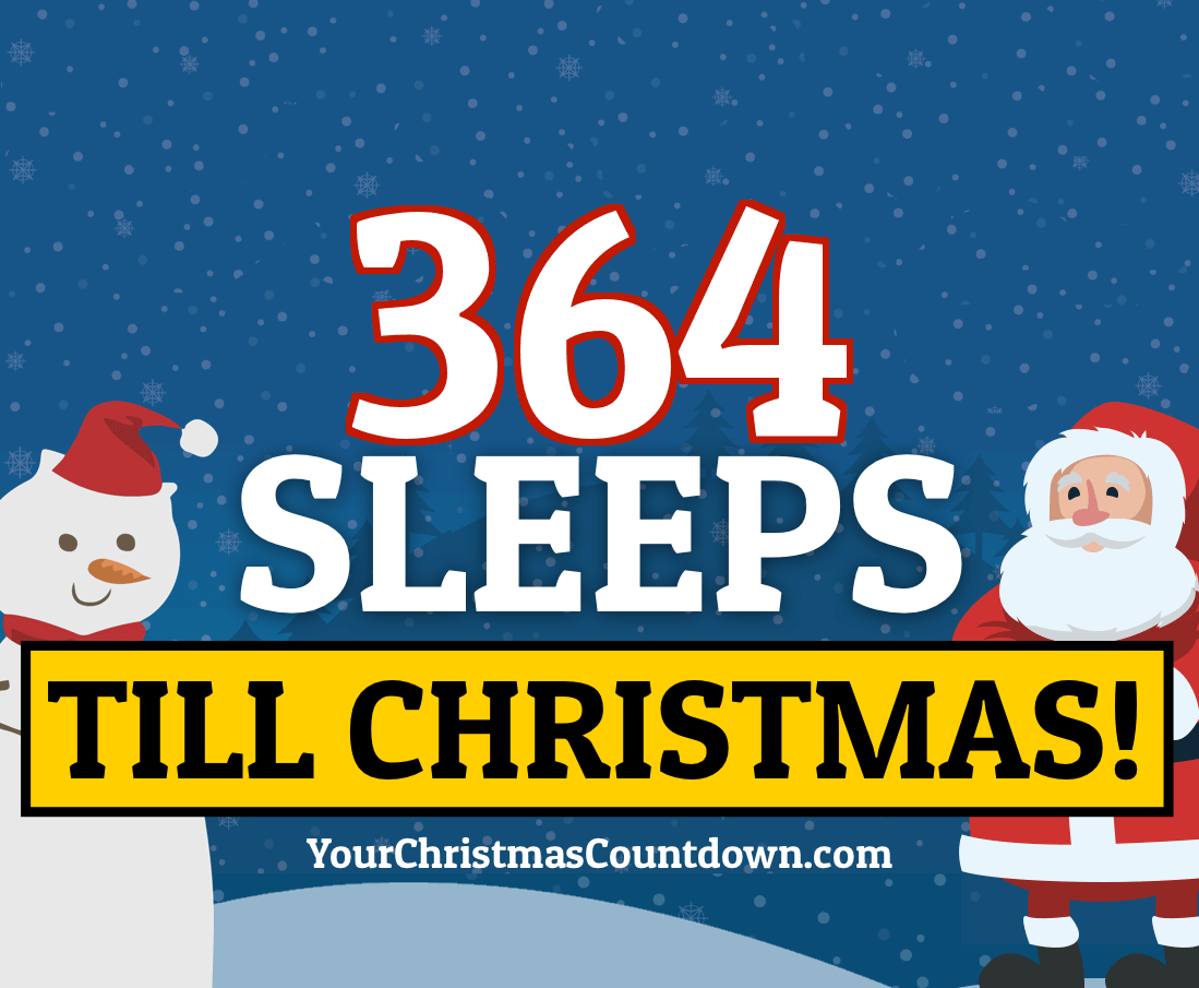 364 Days Until Christmas 2022 Your Christmas Countdown On Twitter: "Only 363 More Days & 364 Sleeps Until  Christmas! 🌟🎄🎅 👇👇 Visit Our Website To See The Live Countdown 🕒  Https://T.co/08Kjvawqc2 🎄🎅 Https://T.co/Bxrhvmt7Ny  Https://T.co/4Nfdeyvq4E" / Twitter