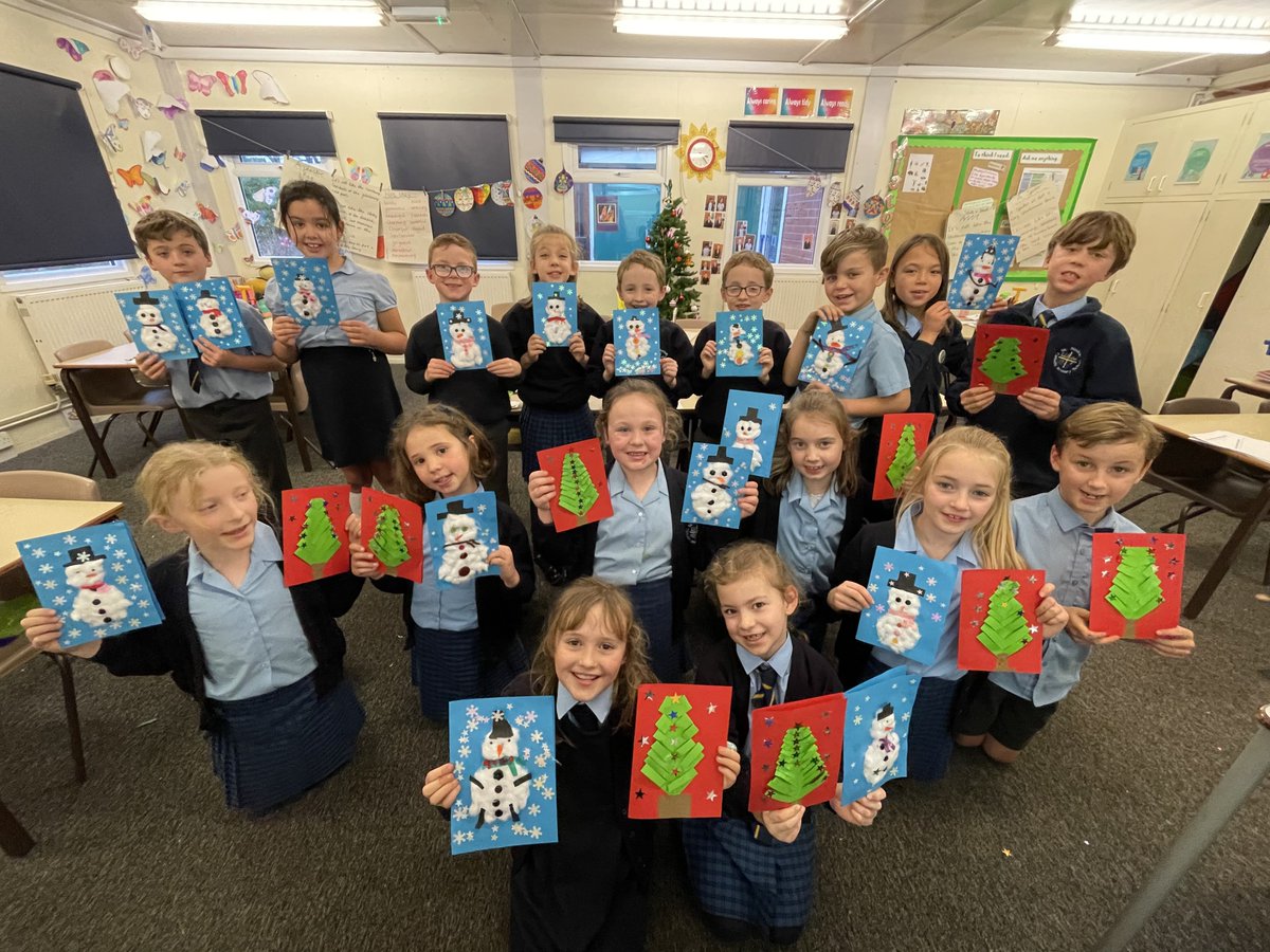Thank you <a href="/ncjps/">ncjps</a> for the beautiful Christmas cards you sent to Year 3. They were delighted with them as you can see.