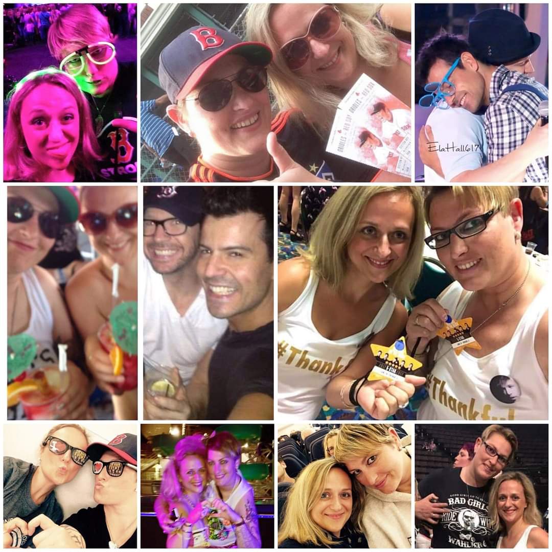 ElaHall617's tweet photo. Happy Birthday to one of my besties, to my wifey, to my favorite Jordan Girl, to my favorite travel partner @Juley80 Have a fabulous day. Wishing you tons of love, health, happiness and confetti.🎉💐🌟 Love you❤️ maybe our captain @DonnieWahlberg has some bday love too for you💗 https://t.co/Jya68Thbu9