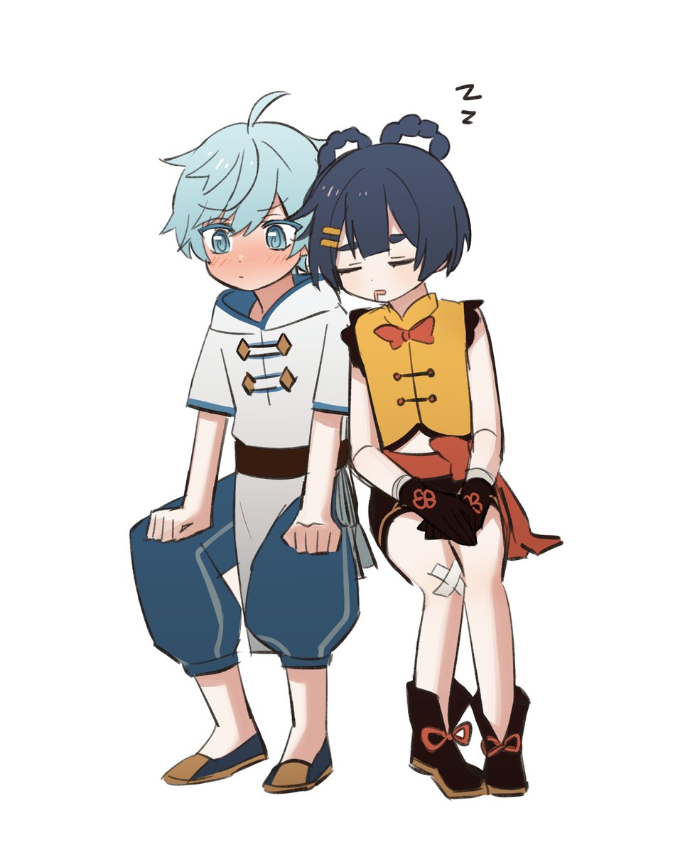 zhacaitan's tweet photo. Childhood friends
#genshinimpact #原神 https://t.co/fnxGvYvPDR