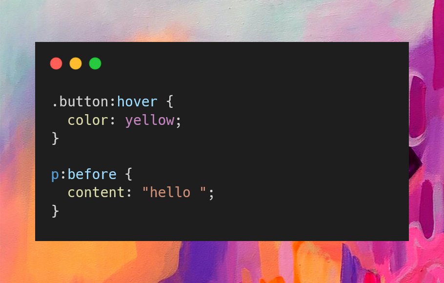 Ali6nX404's tweet photo. Pseudo-classes VS pseudo-elements

The Confusing part of CSS.

Thread 🧵 https://t.co/Kgtwu1GruF