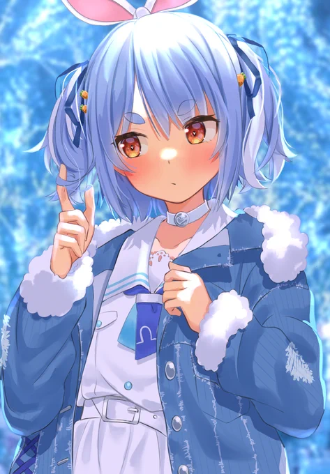 新衣装良すぎる… 
#ぺこらーと #兎田ぺこら新衣装 