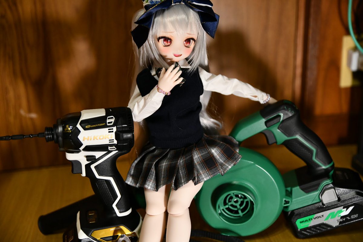 dawap11's tweet photo. ドールは気を緩めると増えますが、それは電動工具も同じです💡
備えよう
#HiKOKI
#ハイコーキ
#マルチボルト
#WH36DC
#RB18DC
#Bバッテリー https://t.co/rxgBOut0N3