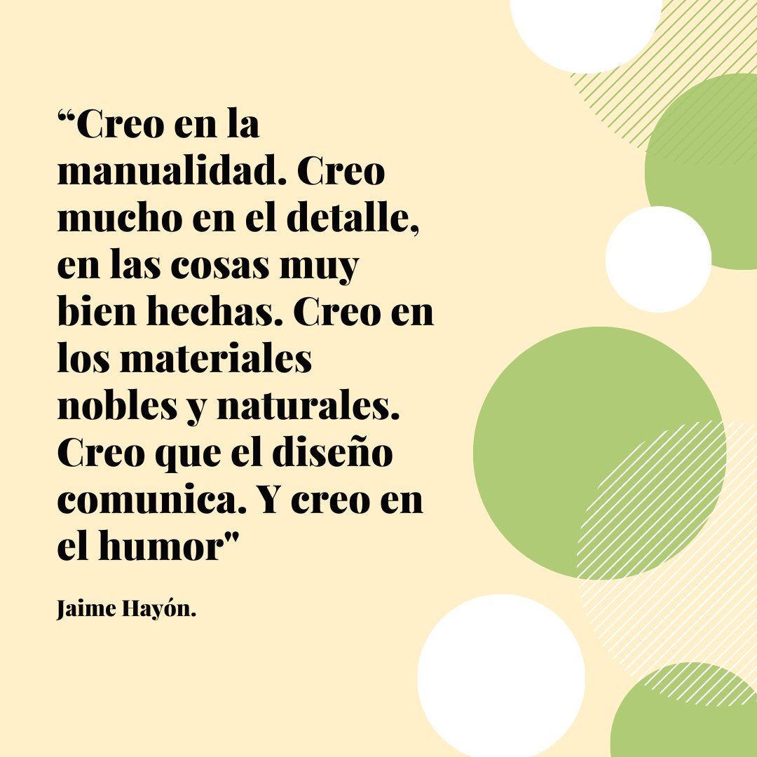 BaluiHome's tweet image. Creo en la manualidad. Creo mucho en el detalle, en las cosas muy bien hechas. Creo en los materiales nobles y naturales. Creo que el diseño comunica. Y creo en el humor.
#baluihome #hogaresfelices #hogardeco #hogardefinitivo #decoracióndelhogar #hogarideal #frasesinspiradoras