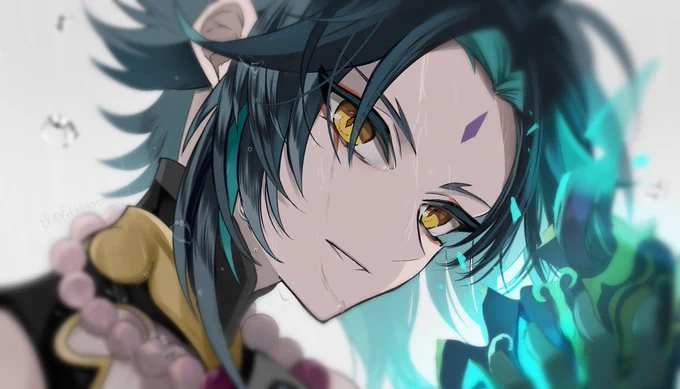 魈くんをありがとう世界
#原神 #GenshinImapct #xiao 