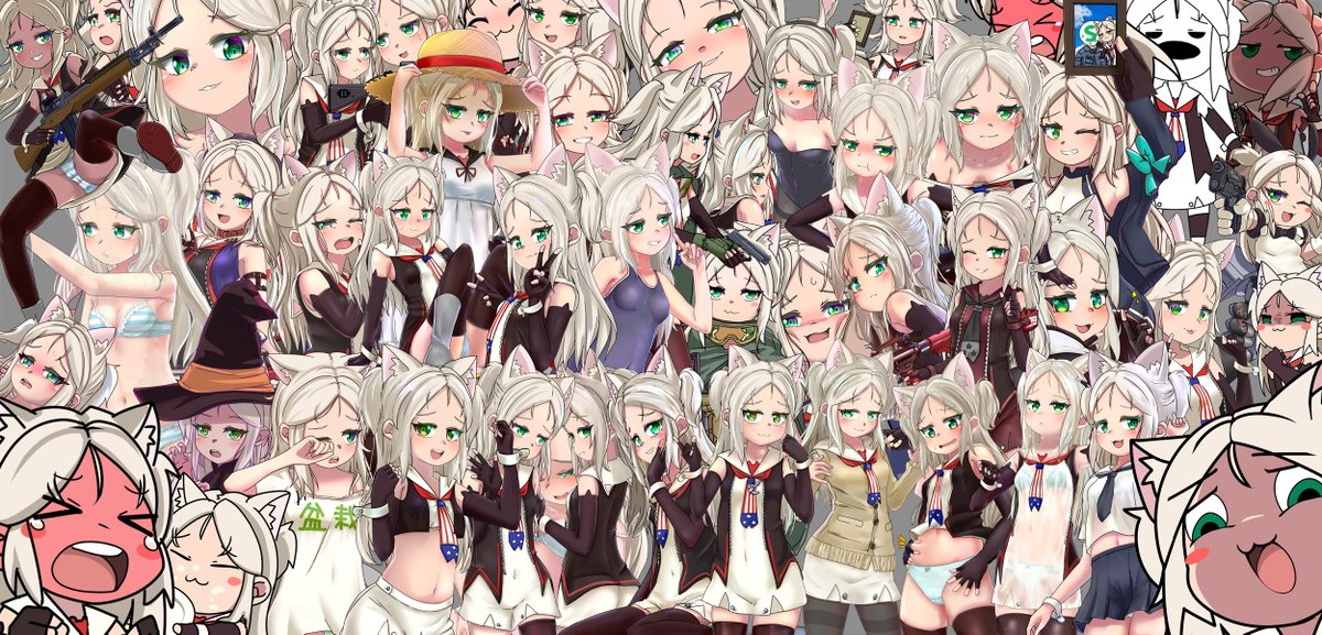 アズレン 21年のシムスまとめです 今年は52シムスでした シムスバンザーイ デドルディのイラスト