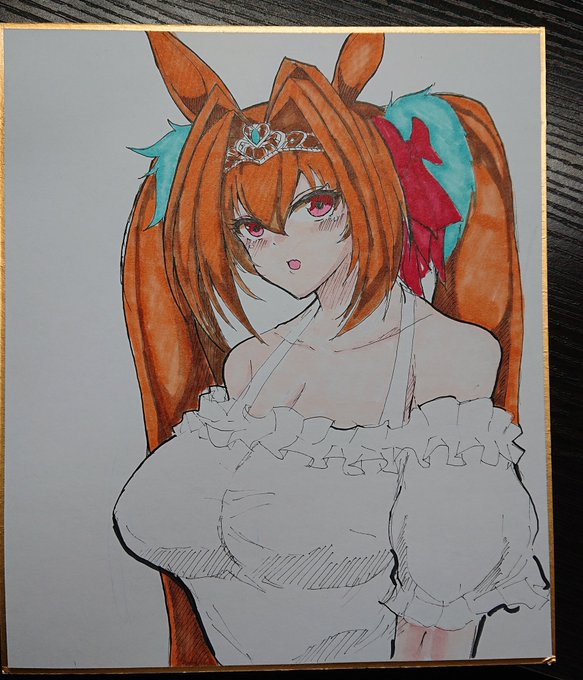 勢いでダスカの色紙を描いてしもうた・・・(デッカイ✨)
一応コミケに持ってきます(;'д`)ハアハア 