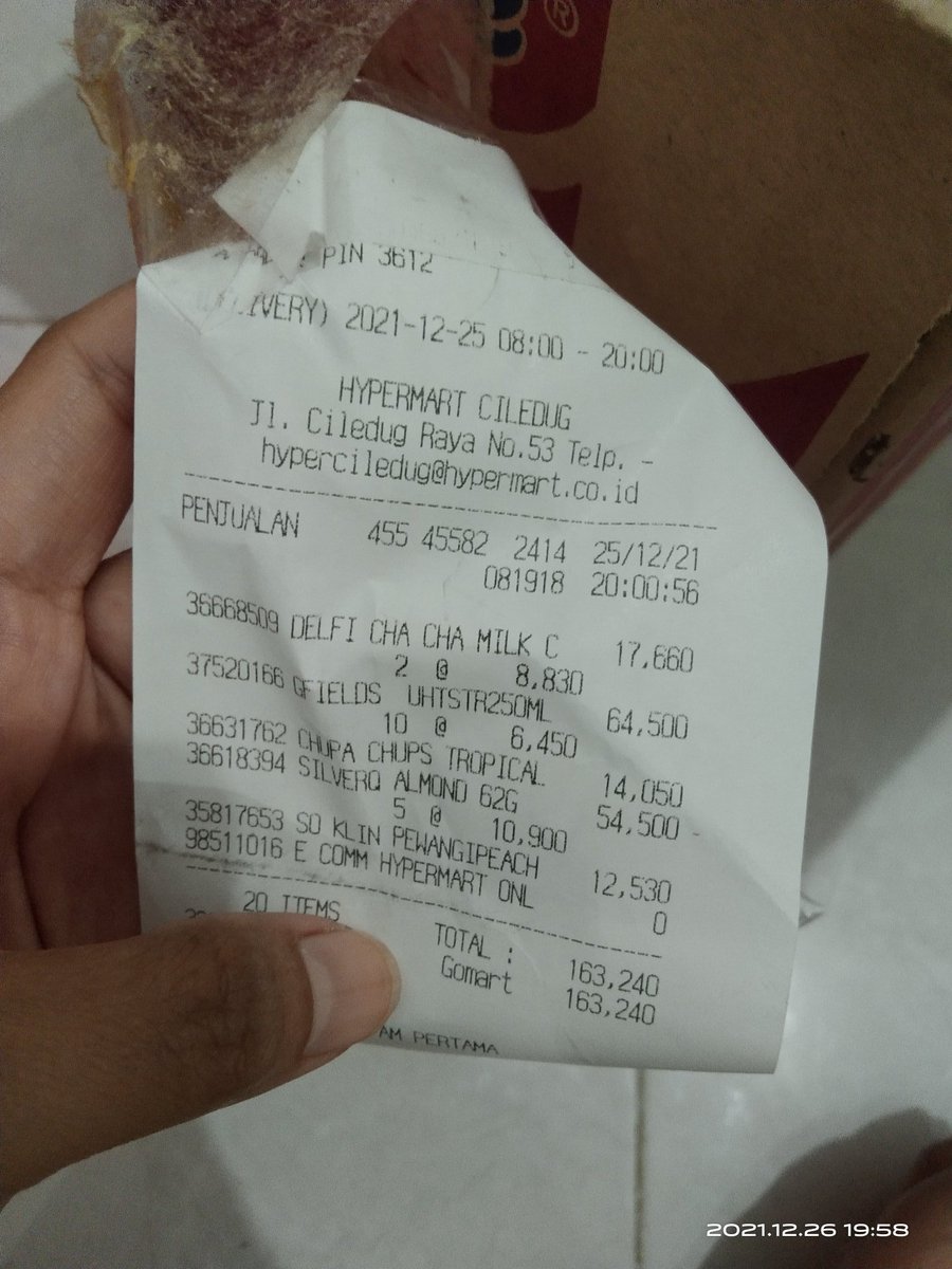 michael_eyerger's tweet photo. Ini ya buktinya!!! Tolong respon nya @hypermart_ho https://t.co/qeip4kAfjv