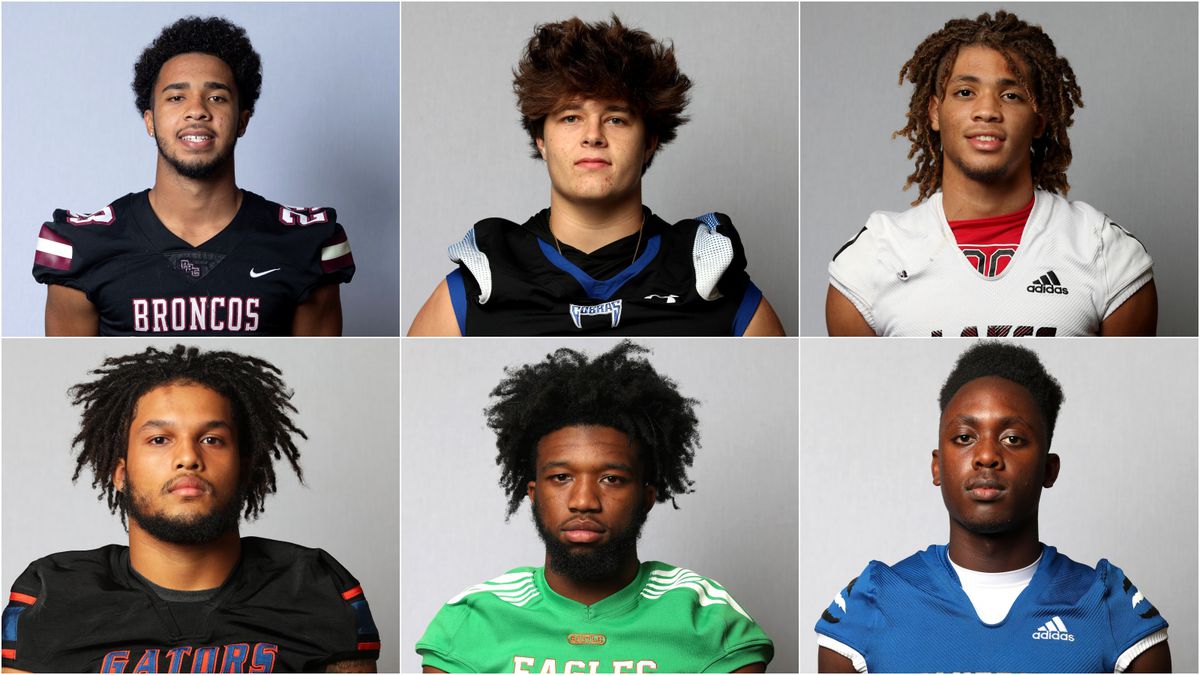 SSHighSchools's tweet photo. Palm Beach 8A-6A football defense first team, second team https://t.co/b12zDBd5v1 https://t.co/dypTlHdNbo