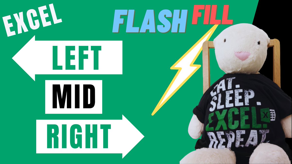 excel_steady's tweet photo. Learn how to use LEFT, MID, RIGHT functions to extract partial text in Excel. https://t.co/MhUZQR7Ca6 #MSExcel #Rightfunction #Leftfunction #Midfunction https://t.co/p8sKnugv9p
