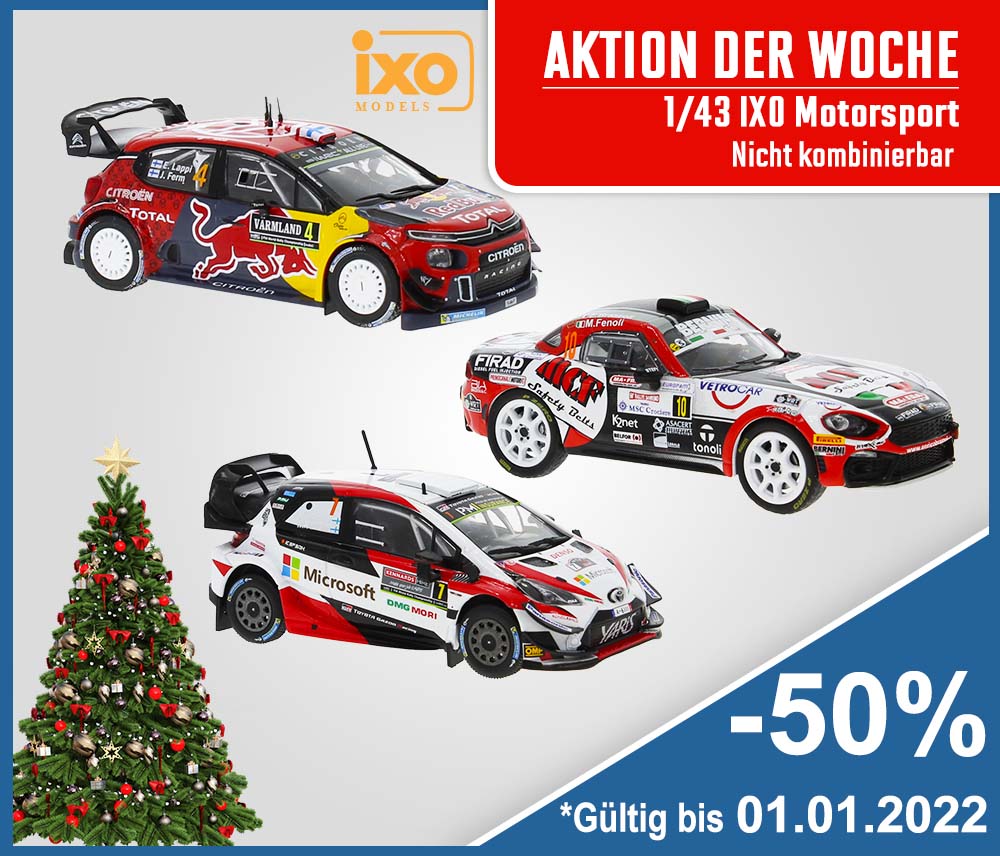 ModelCarGroup's tweet photo. Sale of the week: 50% off on select 1:43 scale IXO Motorsport models at Modelcarworld: https://t.co/m9ir2ZjSmR
Offers valid until January 1st, 2022. Shop now!
#ad #sale #offer #werbung #modelcarworld #modelcars #modellauto #ixomodelcar #ixomodellauto https://t.co/hmGHeCVRrT
