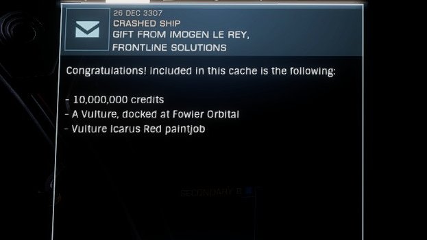 cmdr_alexxxa's tweet photo. No more flak? Guess Xmas must be over.
@EliteDangerous #WinkingCat https://t.co/IPh234UOFa