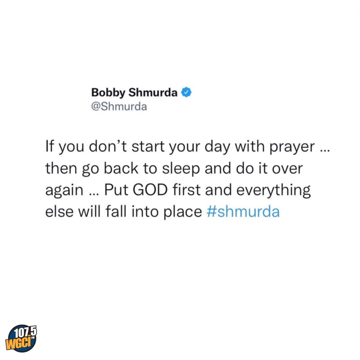 WGCI tweet media