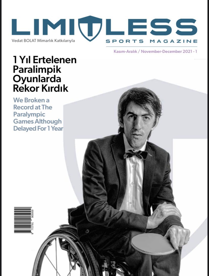 AbduullahOzturk's tweet photo. Tarihe adını yazdıranlar olarak Limitless (@limitless_mag) dergisinin ilk sayısının kapak konuğu oldum. Birlikte #Tokyo2020’de gelen tarihi başarıları konuştuk. Bu keyifli sohbet için tüm ekibe teşekkür ederim. https://t.co/MOvLPDHbF1