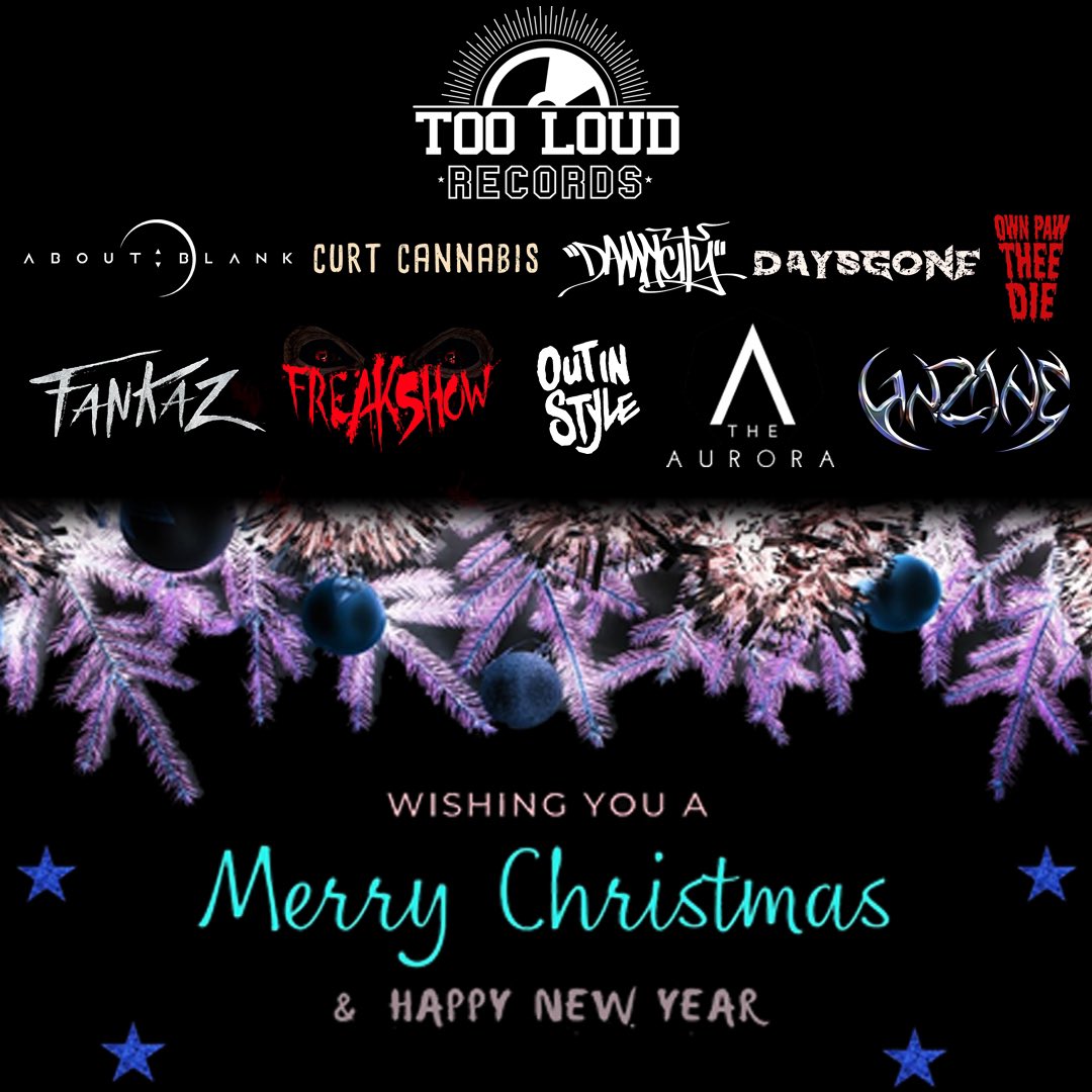 FankazBand's tweet photo. #MerryChristmas #happynewyear2022 #tooloudrecords #fankaz #labelfamily https://t.co/yVZJ0xu3SE