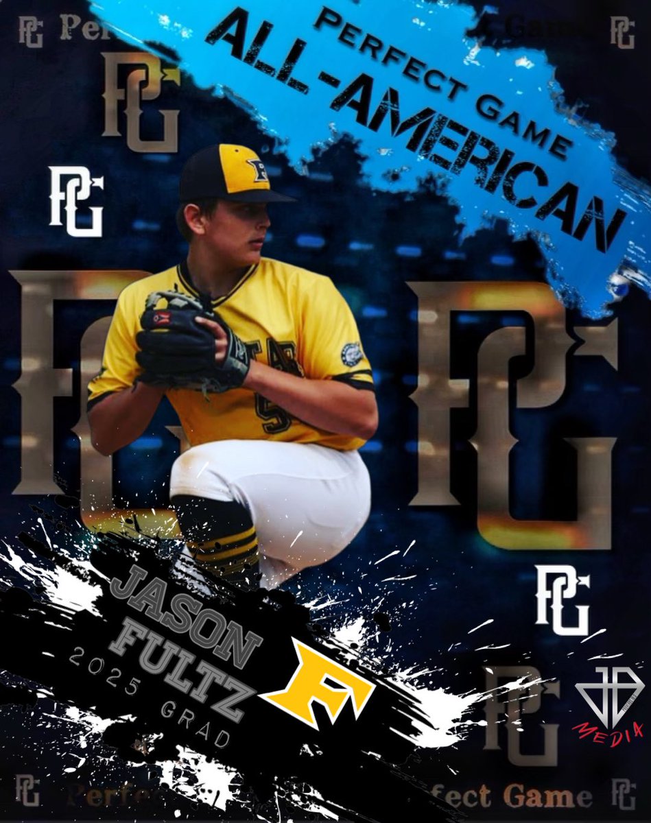 5starnational's tweet photo. Congratulations to 2025  Jason Fultz   on being chosen as a @PerfectGameUSA 2nd Team All-American after his performance on the Circuit this summer. #5starnational #maFia #perfectgame @TeamdHBMedia https://t.co/SWhHniIp2U