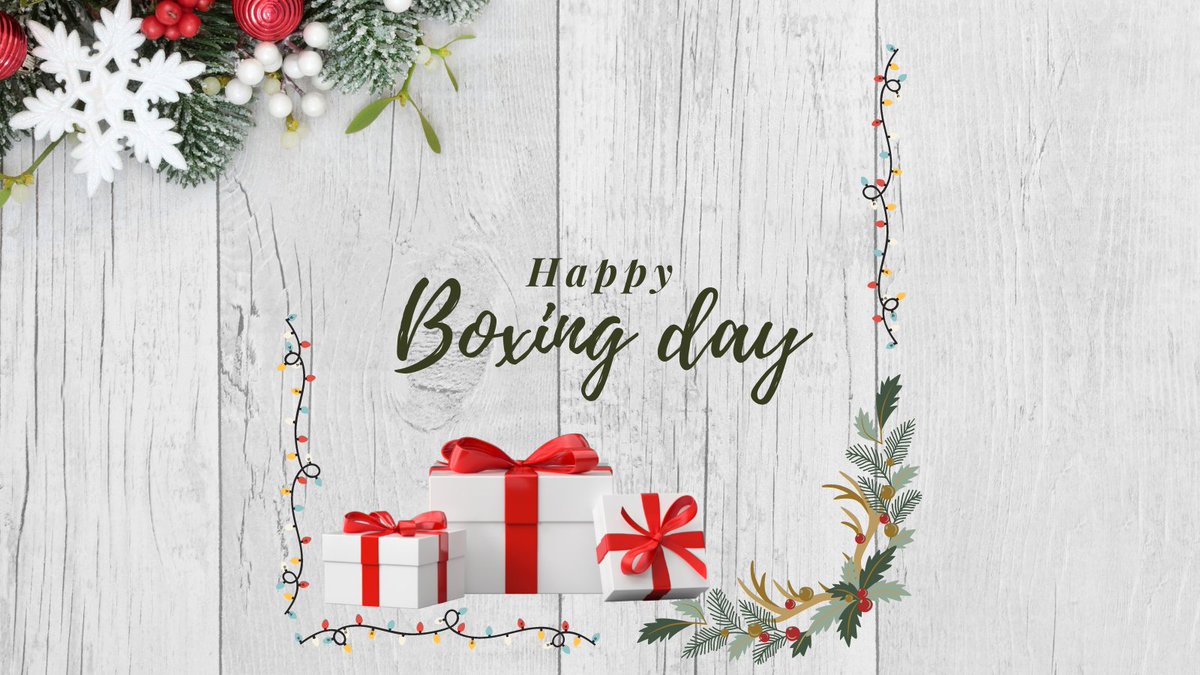 igl_golf's tweet photo. Happy Boxing Day to all of our friends celebrating today. May you have a wonderful day with family and friends. ๐ #boxingday #friends #family #iglgolf https://t.co/Ua3JMFvzgi