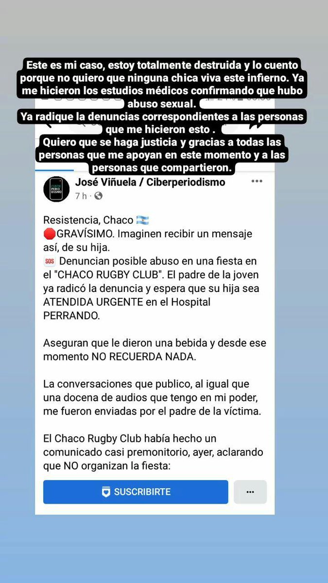 SalmaBichara's tweet photo. Estoy destruida y espero que se haga justicia. 
Chicas cuidense por favor. https://t.co/f9DOCaFZ8S