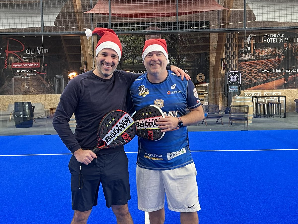 Chouette moment ce matin avec <a href="/AdrienDevyver/">Adrien Devyver</a> 😘 #padel #argayon