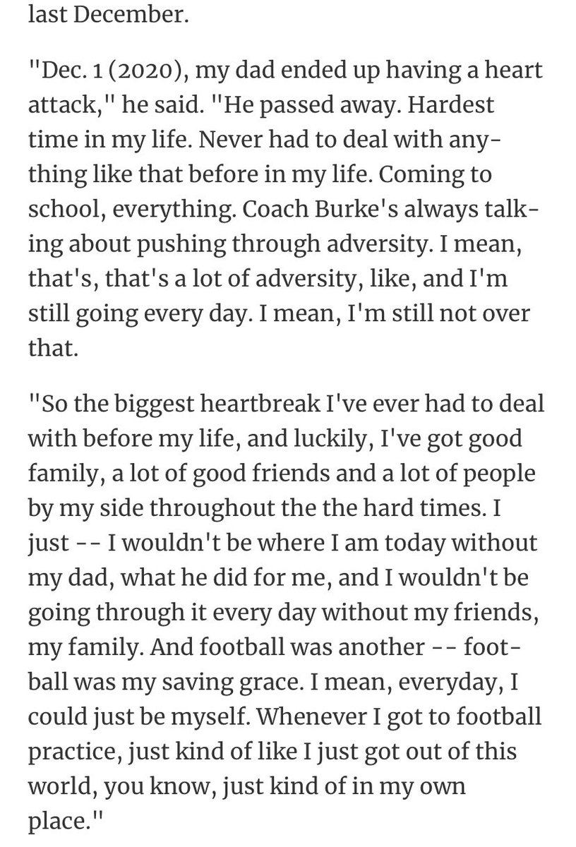 What a story about 2 great young men! What a relationship these 2 had. An 2 guys who faced different adversities as the season began! A legacy that will last a lifetime! Lot of people never knew what <a href="/carson_mikel/">Carson Mikel Hair</a> battled with this year. <a href="/ETTaylor79/">Erick Taylor</a> <a href="/glenwoodace/">Robert Wisener</a> <a href="/FearlessFriday/">@FearlessFriday.com on BlueSky</a>