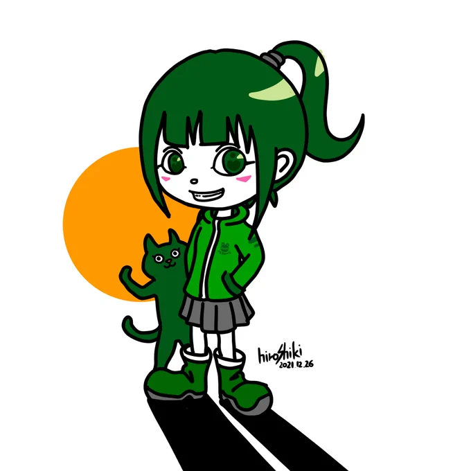 時々ガールなイラスト描きたくなる不思議。いろんな角度から見た人が元気になるイラストを描いていくぞ。 