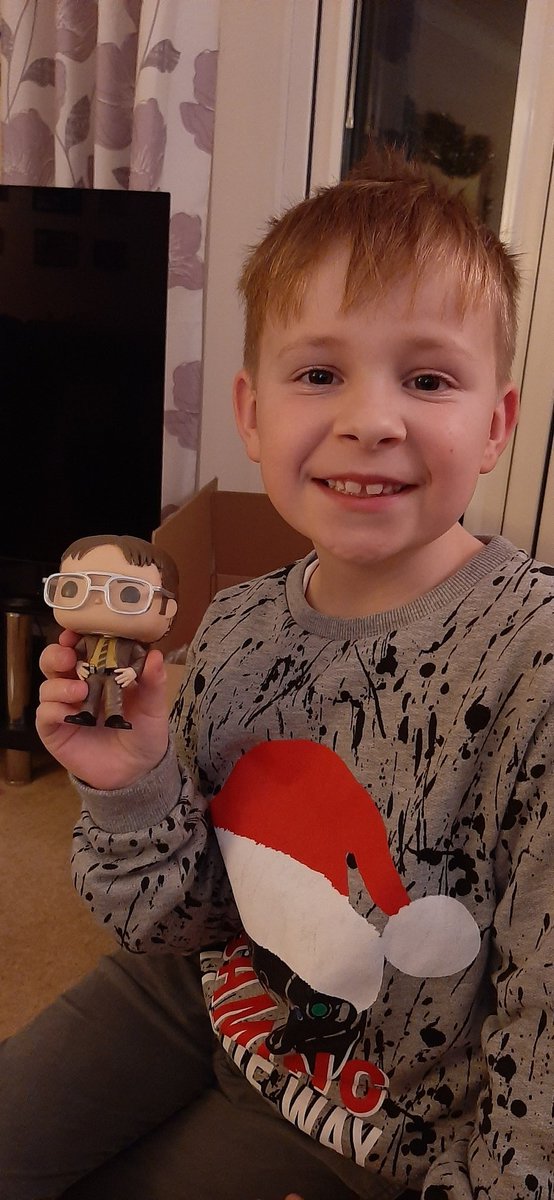 mrsslbell's tweet photo. @rainnwilson my boy was so happy with his Dwight he received for Christmas and has been going around shouting "FALSE" for hours 🤣
Hope you've had a good one 😁🎉🎊🎄
#dwightschrute #TheOffice #FALSE https://t.co/Q3lj3sFHkR
