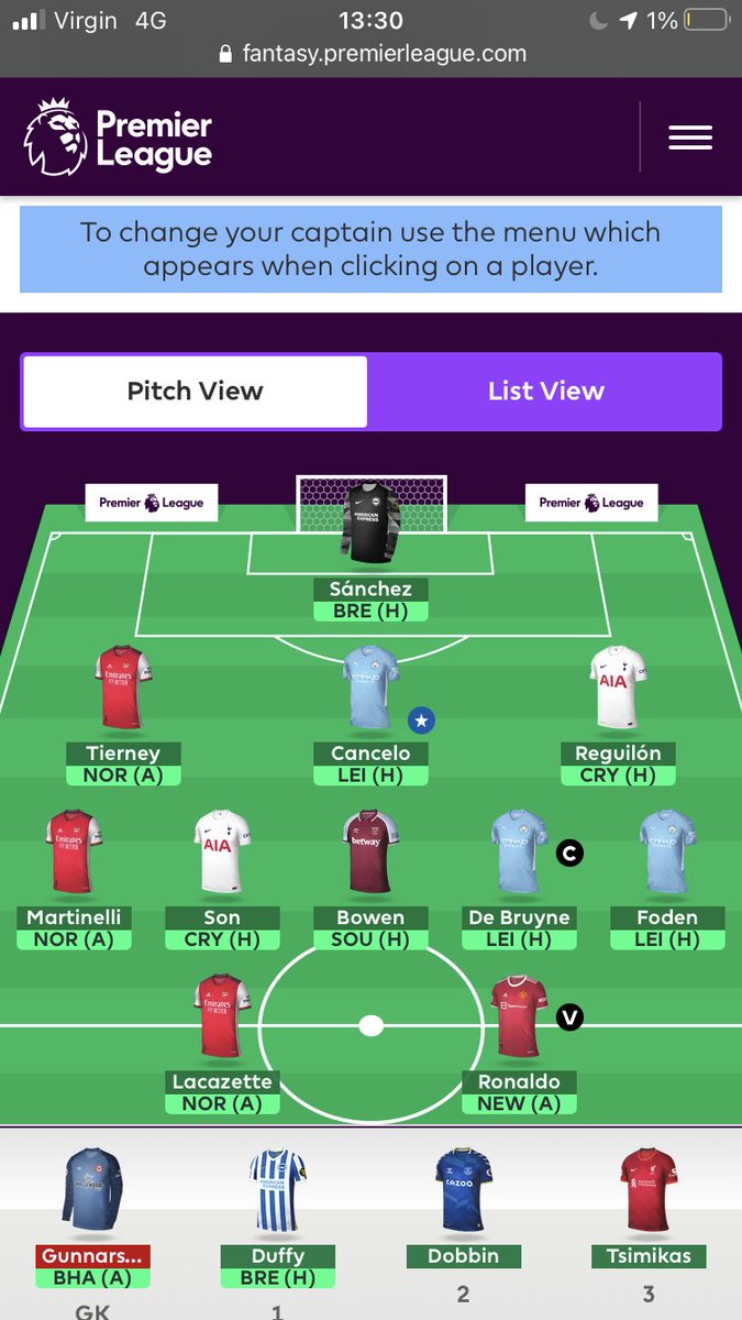 James_FPL's tweet photo. Free Hit team 🍻 https://t.co/G968cLOMI8