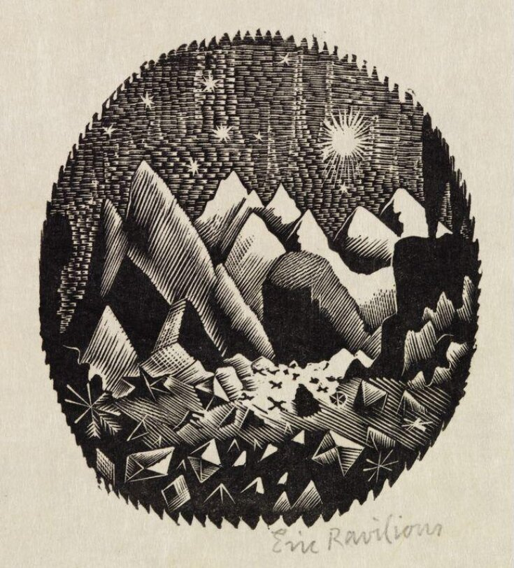 Ravilious2's tweet photo. Wood engraving by Eric Ravilious to illustrate 'Fifty-Four Conceits' by Martin Armstrong. Great Britain, 1933. @V_and_A #ourvam #WoodEngraving #illustration
https://t.co/FgTAjUODWE https://t.co/rlTJAOb868