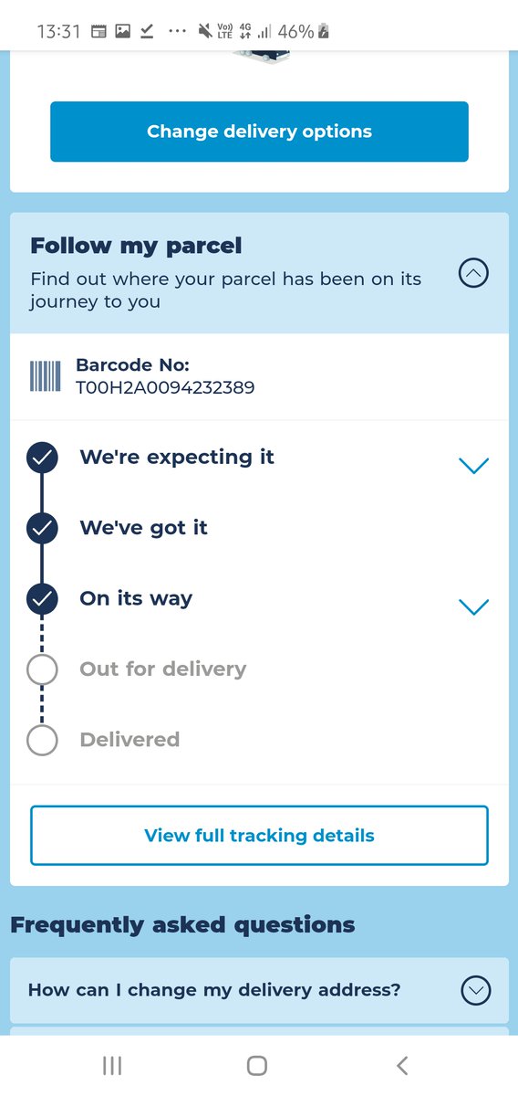 NicoleCameronn's tweet photo. @Hermesparcels when can o expect this!? Its been with you ages https://t.co/evKfwCqeyi