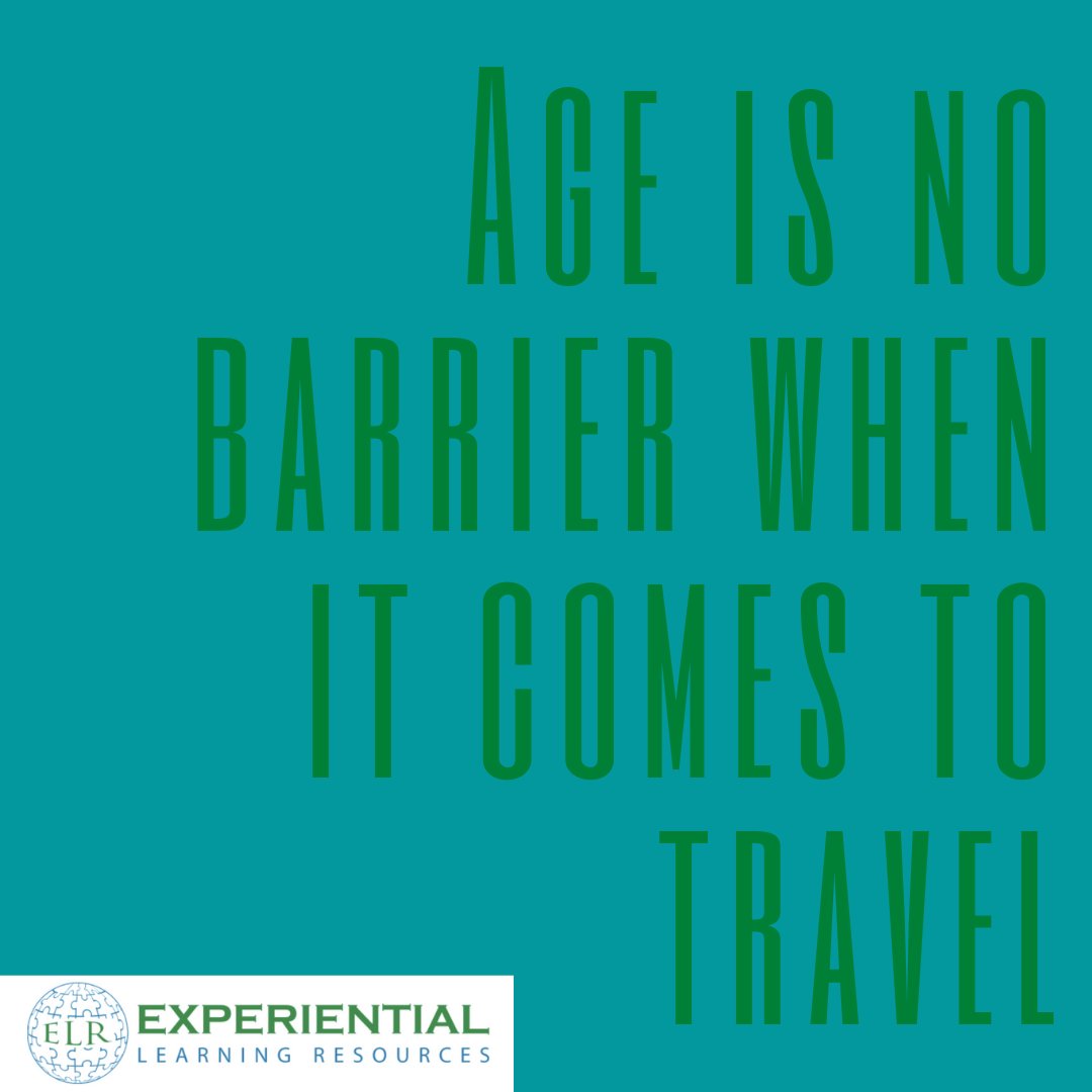 ExpLrnResources's tweet photo. Does it matter if you are young? Does it matter if you are old? No!
When we have an opportunity to travel, we need to try our best to go for the ride!

You can be 100 years old, and we encourage you to apply to our study abroad scholarship!
https://t.co/vlIue8qQSN
#traveling https://t.co/mPKOQp0fWy