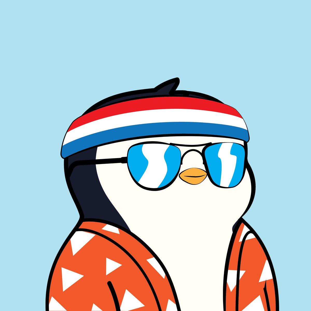 This is what I look like in the metaverse 👀🐧 <a href="/Pudgy_Penguins/">The Huddle</a> #myfirstNFT