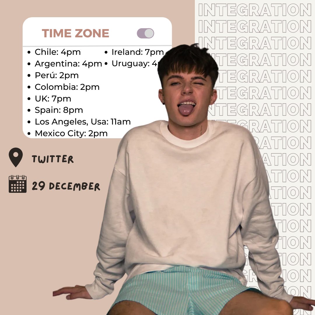 HRVYSTREAMS's tweet photo. Fandom of @HRVY, on December 29 there will be a fandom integration so you can join and get to know each other. All the information is in the picture, don't forget to rt to spread the word. 

—The hashtag to use is #IntegrationHarvstars https://t.co/KeMCntKGX7