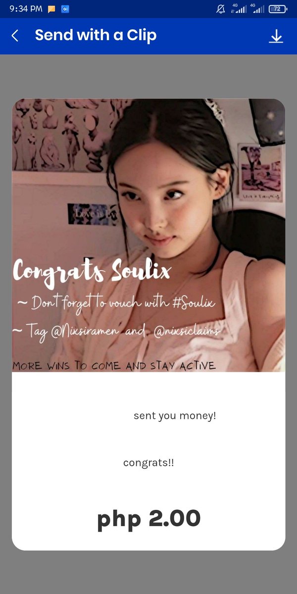 Enh4max's tweet photo. Thank you so much po, pang 3 ko na ito 😂❤
@Nixsiramen @nixsiclaims 
#PBWN_PROOFS https://t.co/52nHlEAt8l