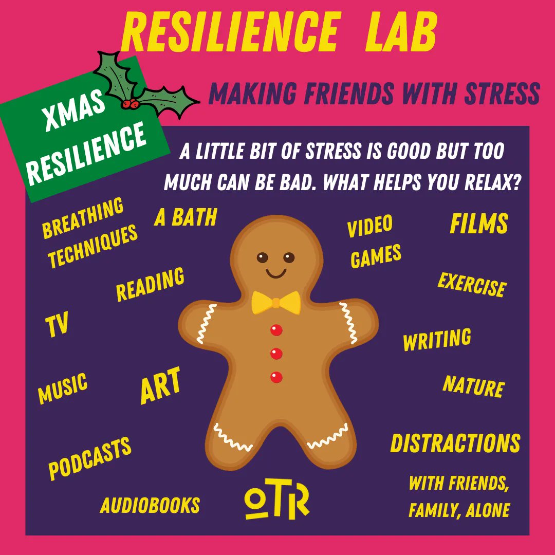 Resilience_Lab's tweet photo. Winter can be a hard time for a lot of us. Here are some ideas! What do you do to destress? https://t.co/tSFuQh6AqS