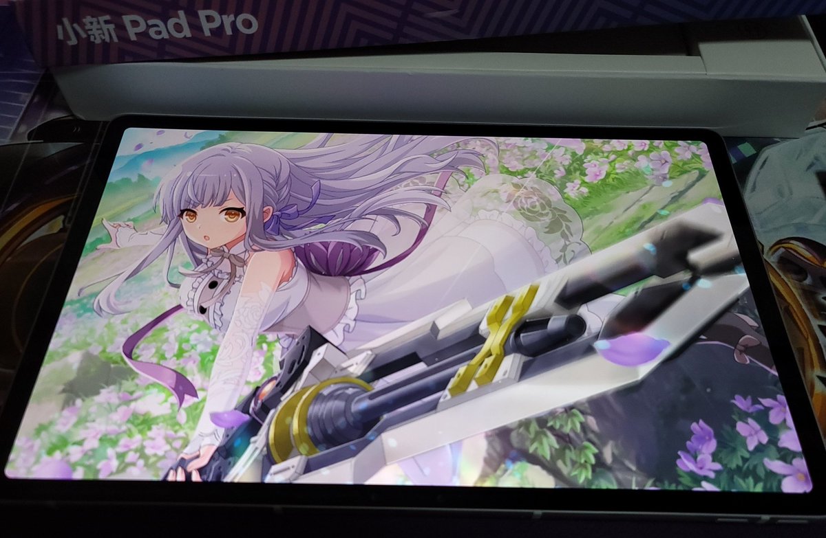 logical_X_'s tweet photo. Xiaoxin Pad Pro 2021, beautiful display. https://t.co/FjWXQo6e5d