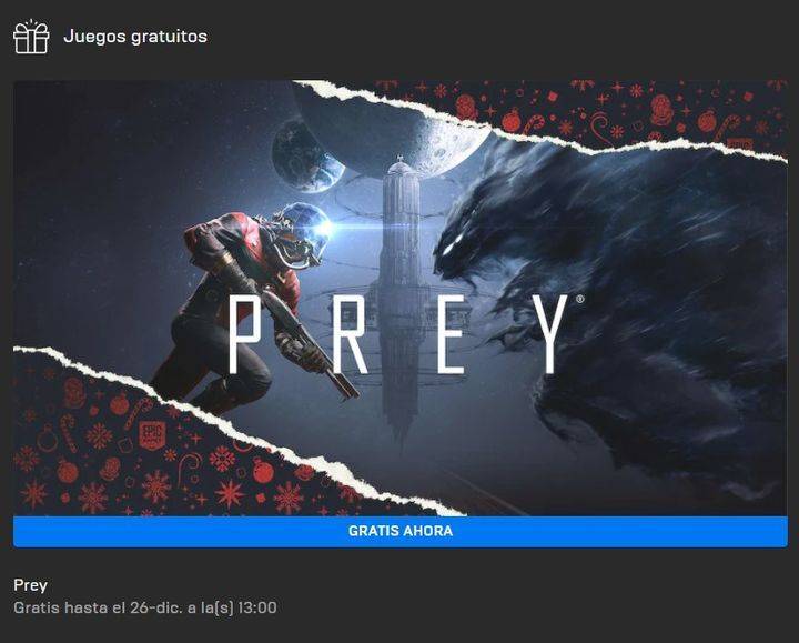 DescuentosRata's tweet photo. 🎮 El juego gratis de ayer en la Epic Games Store es el Prey (PC) disponible hasta las 13:00 hrs. 👾🔫👨‍🚀

➡https://t.co/aDm0E0cdUw

ℹ Pueden usar nuestro código de creador DESCUENTOSRATA 🐀
¡Gracias! https://t.co/W1b4uGNlzc