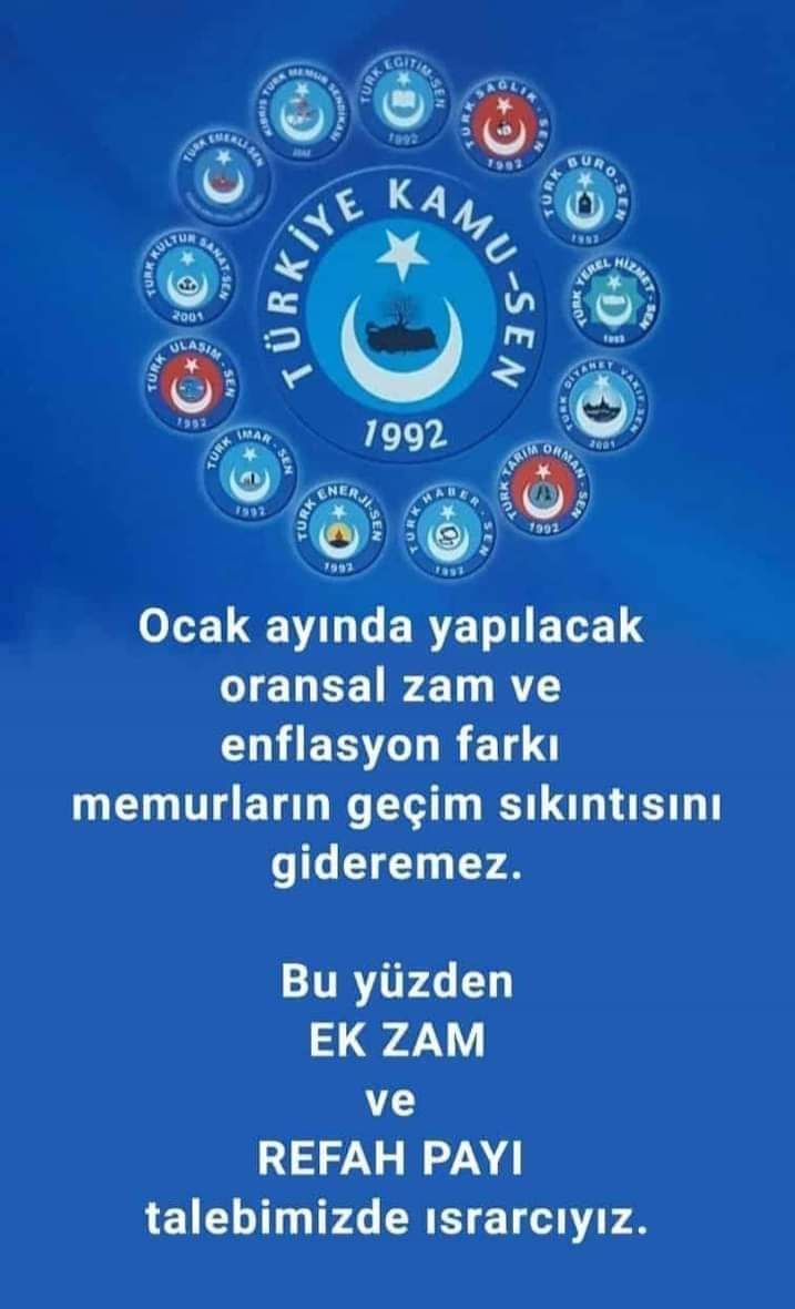 RemziZMEN1's tweet photo. Enflasyon farkı yıllardır uygulandı ancak memur hep yoksullaştı. Onun için seyyanen zam ve refah payı kırmızı çizgimizdir.. https://t.co/1POsrUIPeA
