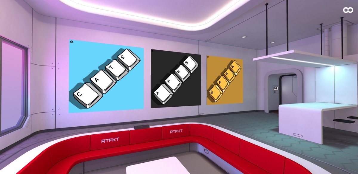 trying some sticky words out in the metaverse...