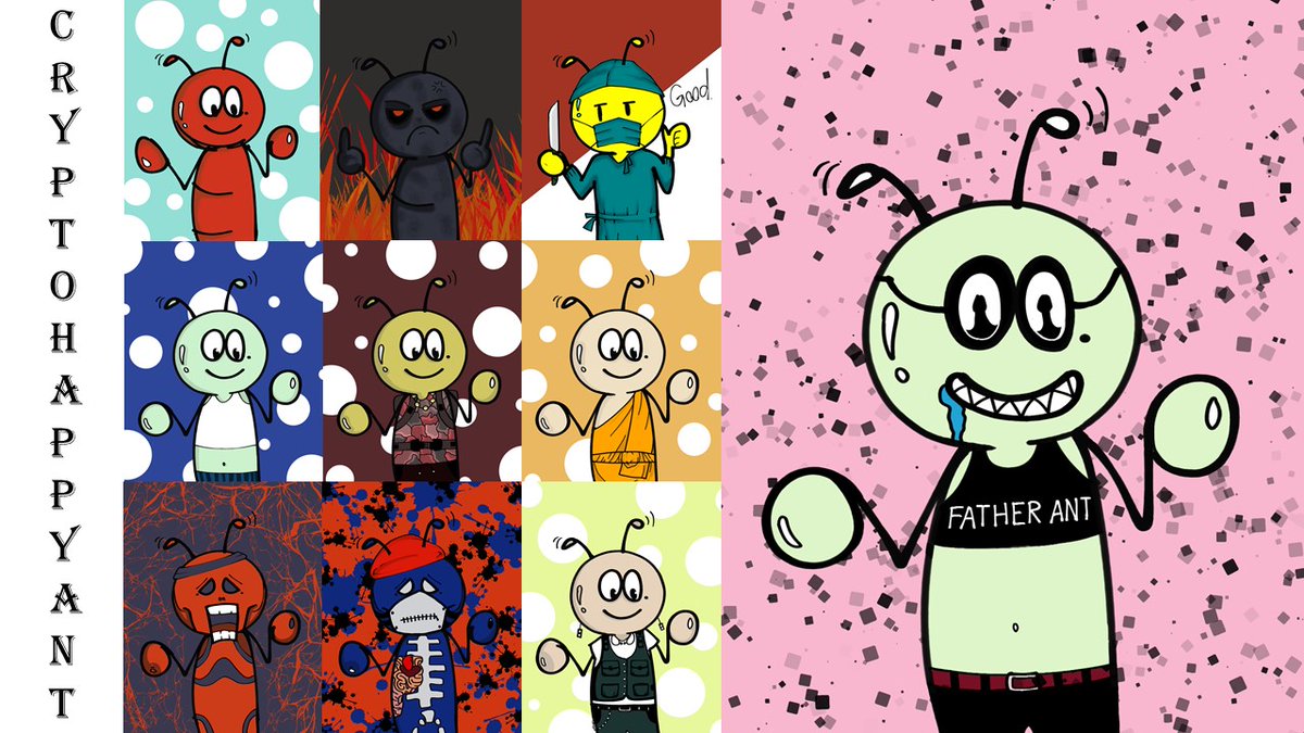 _NonameArtist's tweet photo. @YairNFT The CryptoHappyAnt collection is only 20 pieces.😁
https://t.co/umQZx8AgZP https://t.co/hACYYmXiYj