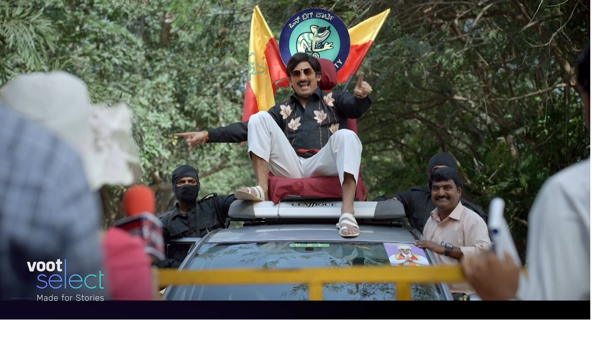 WatcherOtt's tweet photo. Voot Select unveils trailer of Kannada comedy series ‘Humble Politiciann Nograj’
https://t.co/p5oMb8eYfk https://t.co/Mlm4WxdHtK