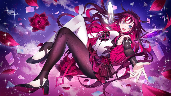 ホロライブEN IRySさんの[ Sparks of Joy ]MVイラストを担当させて頂きました! 