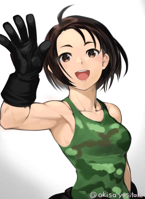 ハイタッチ あきら
プロシーンでハイタッチを見るとこが少なくなりそう……。
#格ゲーキャラ描こうぜ
#StreetFighter #SFV 