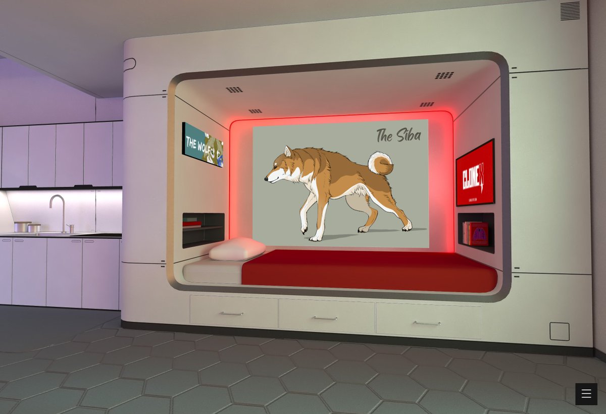 YOKOPOLY's tweet photo. My Pod is ready for a first look😎👍
Space Pod購入して展示してみました！
@RTFKTstudios
@oncyber_io

https://t.co/2vJsGaCMz4 https://t.co/RtzBxFHl60