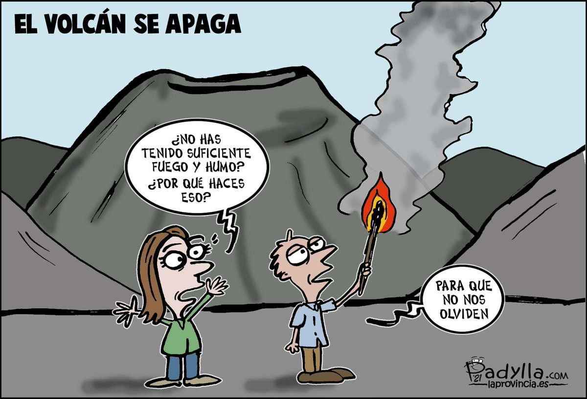 Padylla's tweet photo. Después del volcán
Hoy en @laprovincia_es y @eldia https://t.co/jPnqe7ukCi