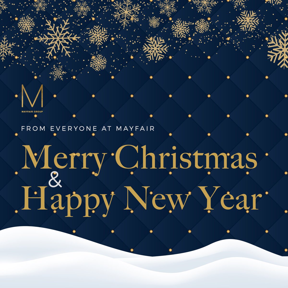 Merry Christmas and a happy New Year from the Mayfair Group 🎄

We would like to wish you all a Merry Christmas and a happy new year, especially to the new residents who became part of the Mayfair family this year.

We can’t wait to welcome more to the Mayfair family next year 🎇